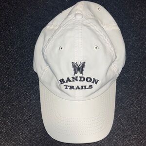 Bandon Trails White Baseball Cap